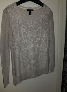 White HOUSE Black MARKET Sweater Top NWOT